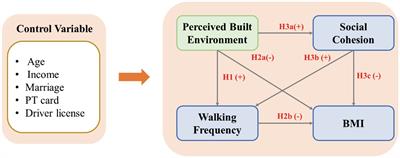 Exploring the group heterogeneity in the impact of social cohesion on the walking frequency of older adults in China